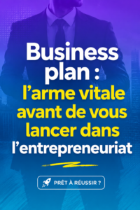 Une femme préparant son business plan avec des documents et un ordinateur.