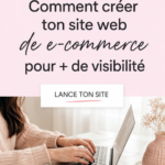 Capture d'écran d'un site e-commerce attractif