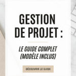 Image illustrant différents aspects de la gestion de projet avec des éléments de planification.
