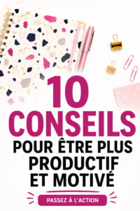 Femme au travail boostant sa productivité avec des conseils pratiques