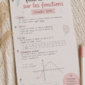 Fiche de révision sur les fonctions en mathématiques pour collégiens