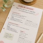 Fiche de révision sur les signes de fonction et inéquations en mathématiques.
