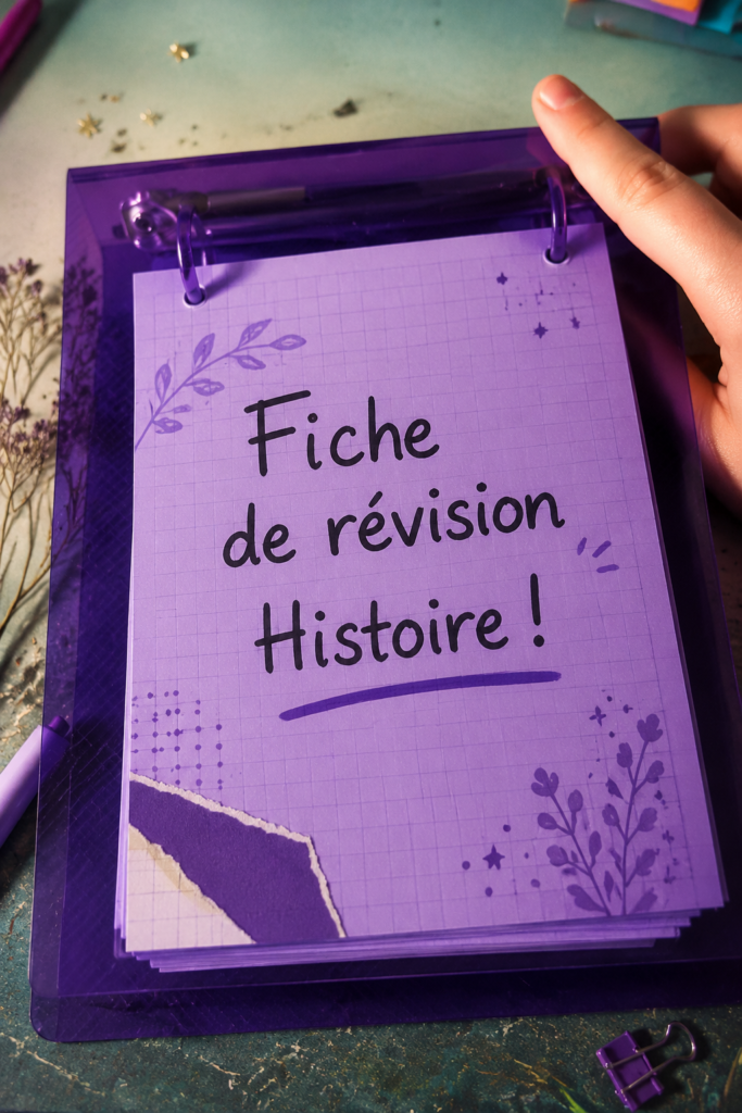 Une fiche de révision sur l'histoire du brevet, avec des résumés et des éléments clés à retenir.