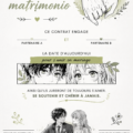 Un acte de mariage sur un bureau avec un stylo, représentant l'importance de bien rédiger ce document légal.
