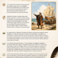 Illustration d'un explorateur découvrant l'Amérique, symbolisant l'Histoire de l'exploration.