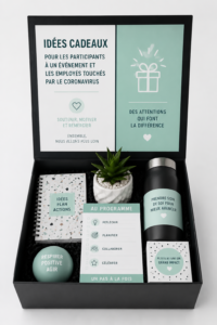 Cadeaux variés pour renforcer l'esprit d'équipe et soutenir les employés en période de crise