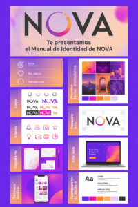 Couverture du manuel d’identité de NOVA
