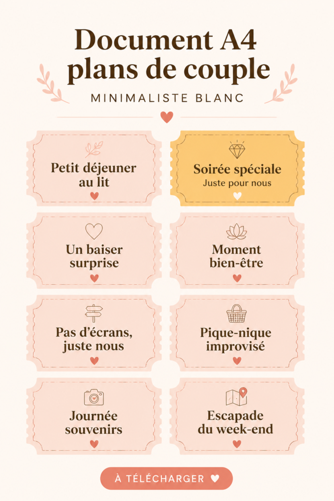 Modèles A4 minimalistes et élégants pour des projets créatifs