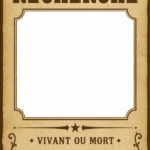 Modèle d'affiche créatif pour recherche, avec des éléments graphiques attractifs.