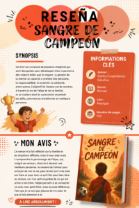 Illustration symbolisant l'impact de 'Sangre de Campeón' sur le développement personnel