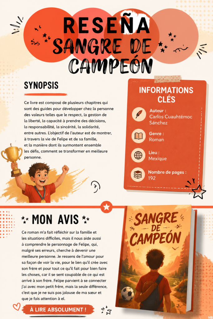 Illustration symbolisant l'impact de 'Sangre de Campeón' sur le développement personnel