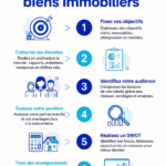 Femme d'affaires examinant des documents comptables pour l'immobilier.