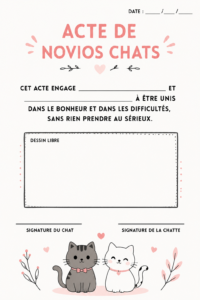 Un couple de chats câlins dans un panier chaleureux, illustrant leur affection.