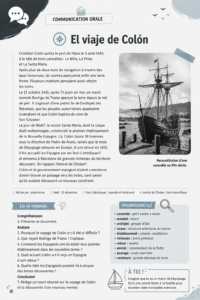 Image historique représentant Christophe Colomb en mer lors de son voyage.