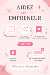 Une femme encourageant un entrepreneur en discutant de ses idées