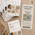 Exemple de carte de visite Instagram professionnelle pour un entrepreneur