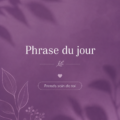 Une belle citation inspirante écrite sur un tableau en bois, parfaite pour booster la motivation.