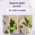 Femme recevant un colis chez elle, organisant sa réception