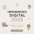 Femme entrepreneure travaillant sur son projet digital en 2025.