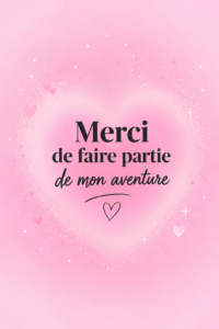 Femme exprimant sa gratitude à ses clientes par de petits gestes