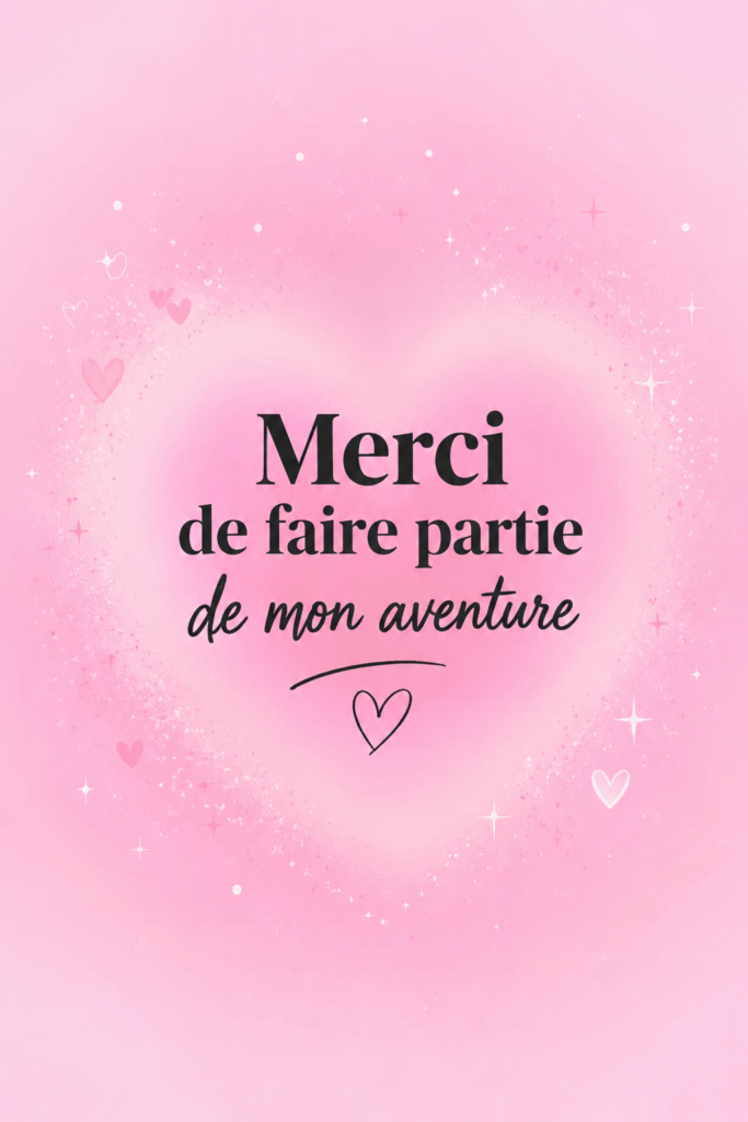 Femme exprimant sa gratitude à ses clientes par de petits gestes