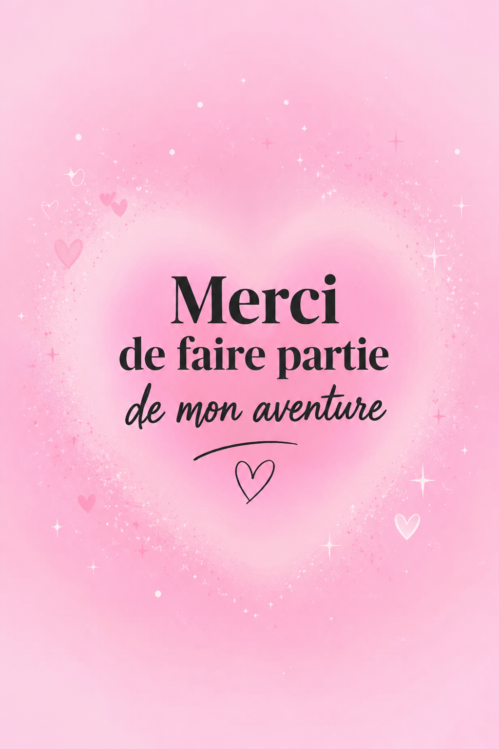 Femme exprimant sa gratitude à ses clientes par de petits gestes