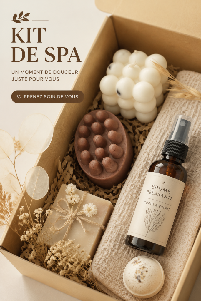 Femme utilisant un guasha dans un cadre de spa à domicile, mettant en avant le bien-être personnel.