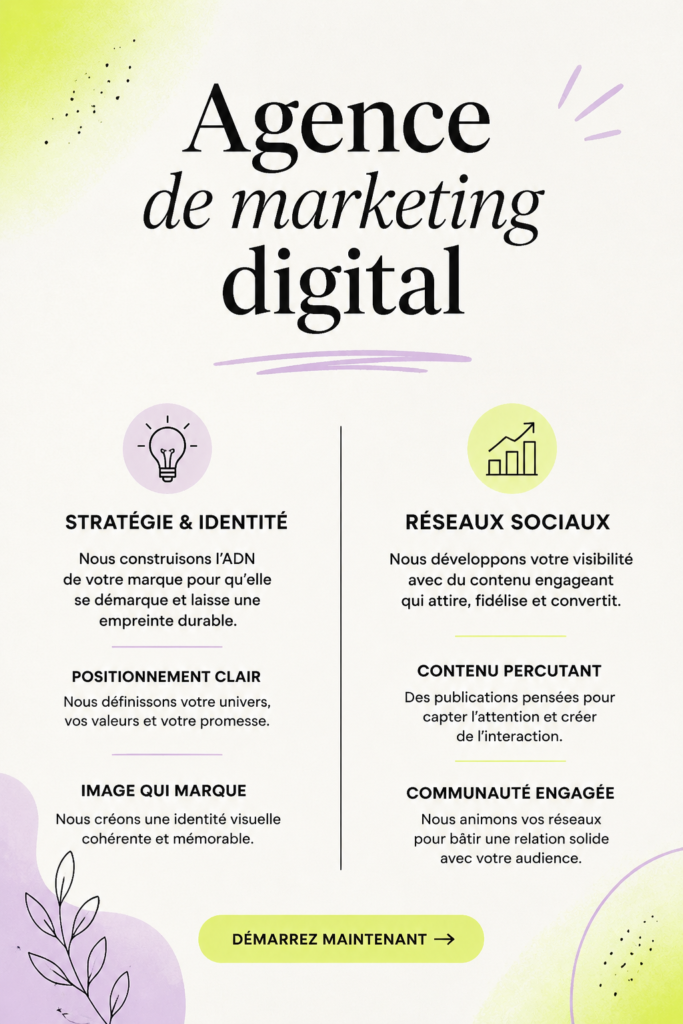 Femme utilisant son ordinateur pour lancer une stratégie de marketing digital