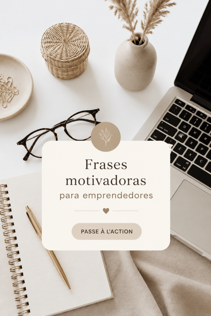 Une femme inspirée par des phrases motivantes sur son bureau