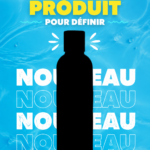 Produit pour cheveux bouclés avec une jolie texture et packaging