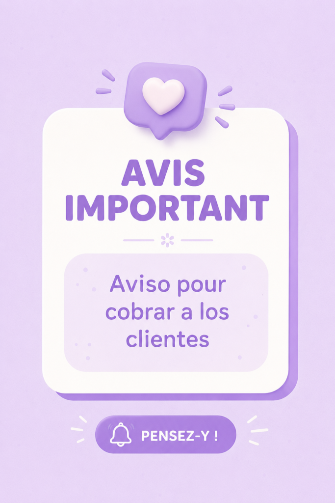 Femme d'affaires souriante effectuant un appel pour relancer un paiement de client.
