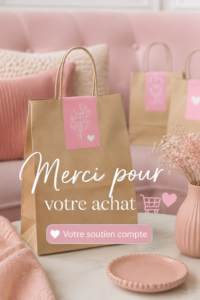 Femme exprimant sa gratitude à ses clients dans un cadre professionnel.