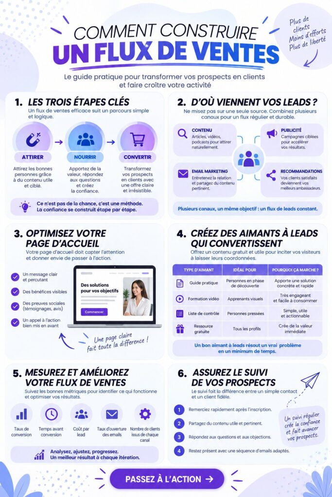 Image illustrant des femmes travaillant ensemble sur un flux de ventes efficace.