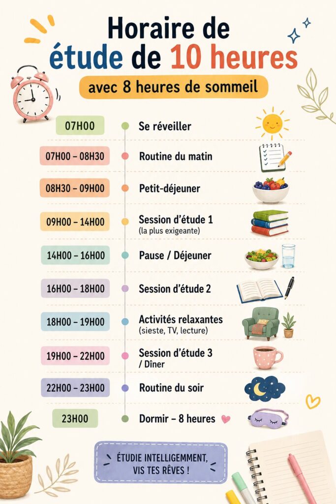 Femme en train d'organiser son emploi du temps avec une tasse de café