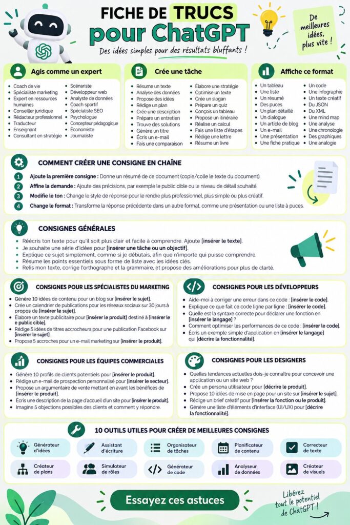 Femme utilisant ChatGPT sur son ordinateur pour optimiser son travail.