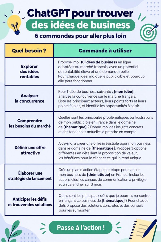 Femme souriante représentant son projet entrepreneurial avec des notes et un ordinateur