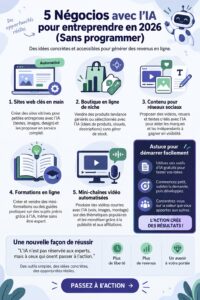 Femme d'affaires utilisant l'IA pour développer son entreprise