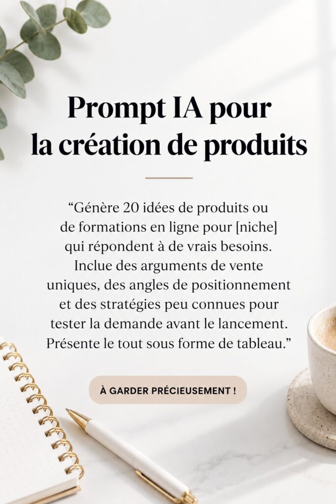 Femme utilisant un ordinateur portable pour explorer des idées de produits avec l'IA.