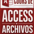 Capture d'écran de l'interface d'Access montrant une base de données créée