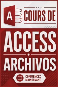 Capture d'écran de l'interface d'Access montrant une base de données créée