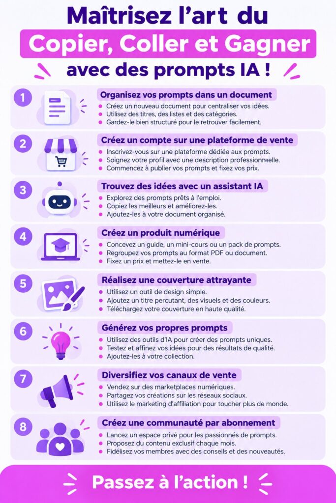 Femme utilisant un ordinateur avec des outils d'IA pour le copywriting