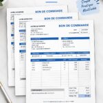 Modèle Excel d'ordre de commande pour une meilleure organisation