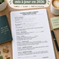 Modèle de contrat de prêt d'argent sur une table en bois