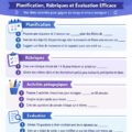 Un enseignant utilisant ChatGPT pour la planification de ses cours, entouré de livres.