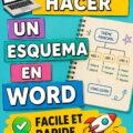 Capture d'écran d'un schéma créé dans Word, illustrant la simplicité d'utilisation du logiciel.