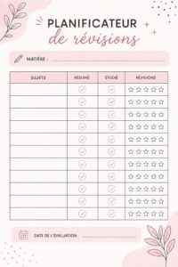 Femme utilisant un planner pour organiser sa semaine