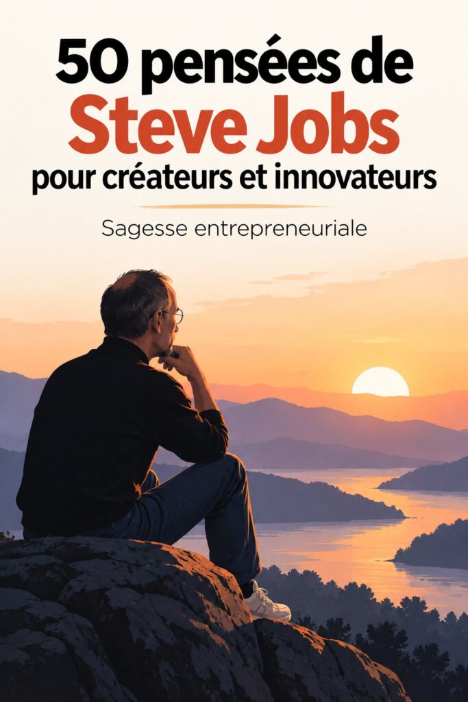 Citations inspirantes de Steve Jobs pour les entrepreneuses