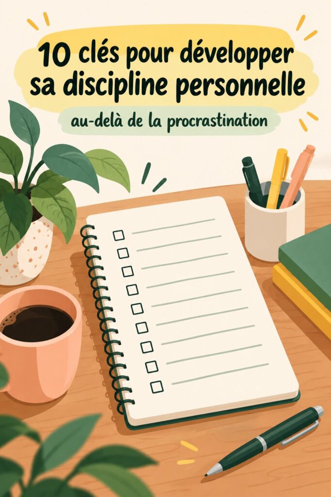 Femme méditant pour développer sa discipline personnelle.
