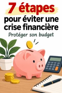 Femme heureuse examinant son budget mensuel avec un ordinateur et un carnet.