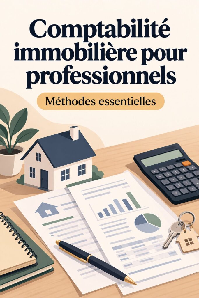 Femme d'affaires consultant des documents de comptabilité immobilière avec un ordinateur